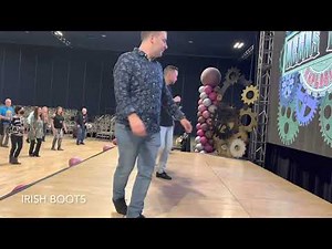 Irish boots, line dance