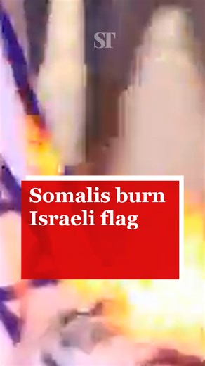 Somalis have burned an Israeli flag in protest of Tel Aviv's recognition of Somaliland, a breakaway state form Somalia that declared unilateral independence in 1991. Israel is the only UN member state to have recognised the country since 1991. | The Sudan Times
