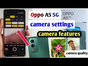 Oppo A5 5G camera settings | oppo a5 5g camera features | camera quality settings
