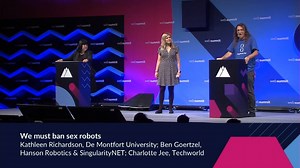 As humanoid robots advance, one subset has aroused particular suspicion, and found its champions: those designed for sex. This debate examines whether sex robots should be left to the user to try or whether they go too far and should be stopped immediately. | Web Summit