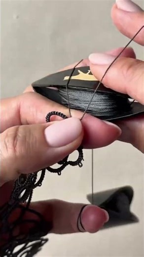 #tattingdesign #weaving #tatting #frivolite