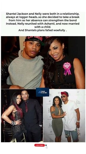 Shantel Jackson Took a Break… Nelly Moved On With Ashanti 💔🔥 #CelebrityRelationships #HipHopLove