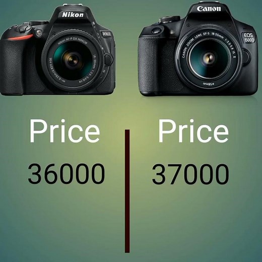 All Specifications for theses Camera's Canon EOS 1500D & Nikon D3500#canon1500d #nikond3500
