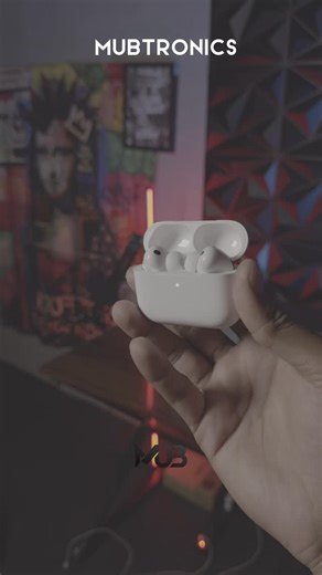 MubTronics on Instagram: "🔥 FIRST TIME IN PAKISTAN! 🔥 Introducing the Mubtronics Airpods Pro 3 ANC with inhanaced Mic and Base quality — available right now! Experience True Wireless Stereo with the Mubtronics Airpods Pro 3! Get the Latest Design and premium sound. 🎧 Key Features: Latest sleek design Universal Bluetooth Compatibility (iOS & Android) Touch Controls Portable Charging Case"