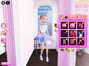 Making a Cheerleader Dress to Impress Outfit