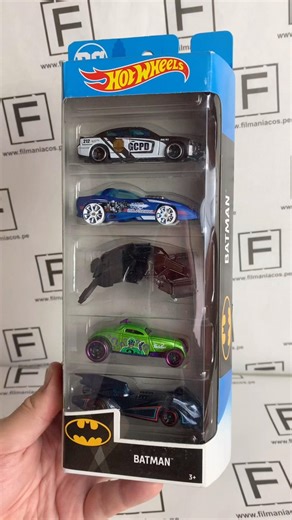 🦇🔥 5 Batmobiles en un solo pack