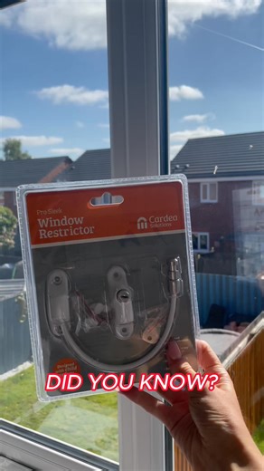 Did you know burglaries are significantly higher during darker months - and windows are one of the most common entry points? 🚨 Our Essential Window Restrictor limits how far windows can open, helping deter intruders without blocking airflow. ✔ Discreet, strong design ✔ Helps prevent forced entry ✔ Ideal for homes with children ✔ Easy to install A small upgrade that makes a big difference this winter 🔒 Take 20% off with code 'LITTLEHANDS' via https://cardeahomesafety.com/ 🏡 #mumslife #mummylif
