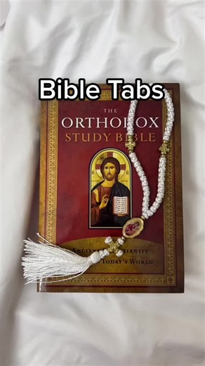 Orthodox Bible Book Tabs for Enhanced Study