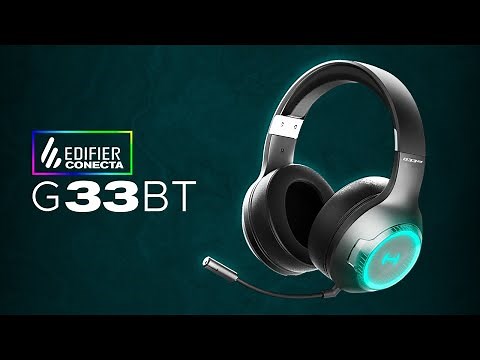 Headset Gamer Hecate G33BT Bluetooth 5.0 Over-Ear Edifier