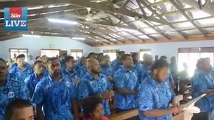 1.3K views · 42 reactions | World Rugby Pacific Challenge Telecom Fiji Warriors attending Sunday service at the Living Water Pentecostal Church in Naselai #WRPC #FijiRugby #Nausori #Pentecostal | Fiji Sun | Facebook