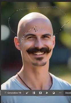 How to Fill a Bald Head with Realistic Hair Using Photoshop