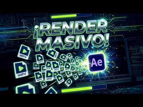 BoostFlux AE Batch Render uso y procesado