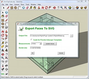 SketchUp, Inkscape, and Ponoko Laser Cutting