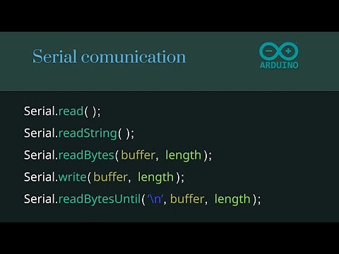 Lectura y escritura del puerto serial en Arduino
