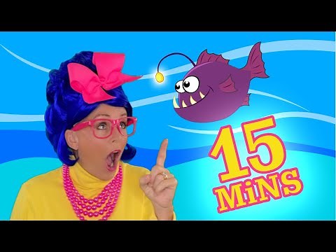 Ocean Commotion | Slippery fish | Swimming in the ocean and more! Nursery rhymes | preschool songs
