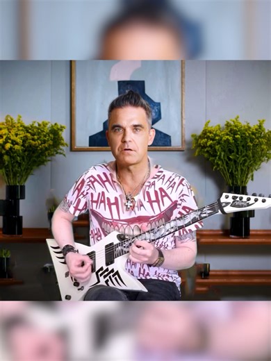 Robbie Williams Play No More Tears Solo On Guitar 2026 (Fan Made Video Edit) #ozzyosbourne #nomoretears #robbiewilliams #zakkwylde #guitarsolo