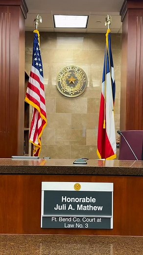 Welcome to County Court at Law 3! | Juli Mathew