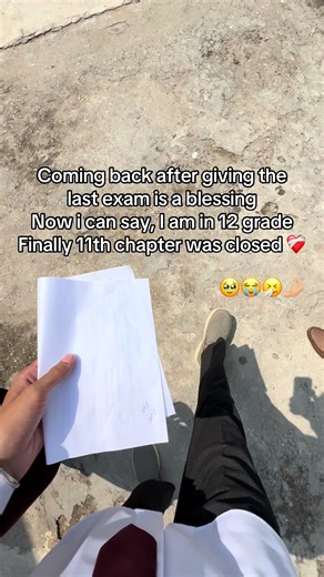 Last paper done congratulation 11th walo ❤️‍🩹🥹 #fyp #viralvideo #100kviews Don’t under review my video 🫶🏼❤️ #shortreels #foryou