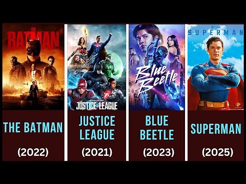 List of DC Movies by Release Date from (1951-2024) Part-1