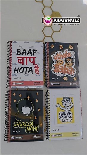 Paperwell A4 Spiral Notebook | Stylish Notebook for Students | Best Spiral Notebook