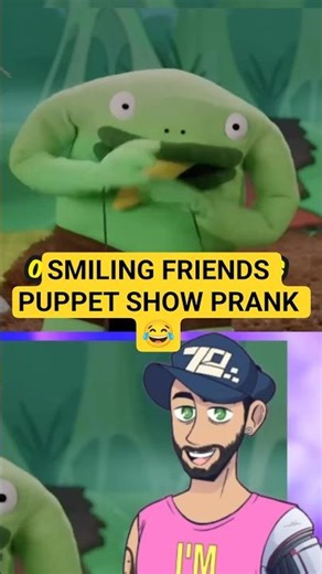 That Time Adult Swim Remade Smiling Friends With Puppets 😂 #smilingfriends #adultswim