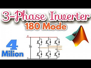 3 - Phase VSI Inverter | 180 Degree Conduction | Matlab Simulation