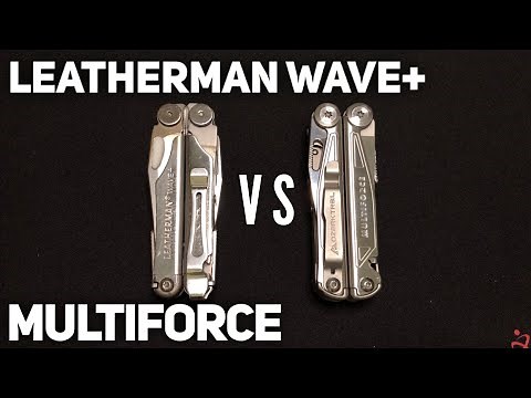 Leatherman Wave+ and Ozark Trail Multiforce Multitool Comparison