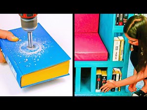 10 estanterías que harán feliz a los lectores de corazón | Construye unas originales librerías DIY