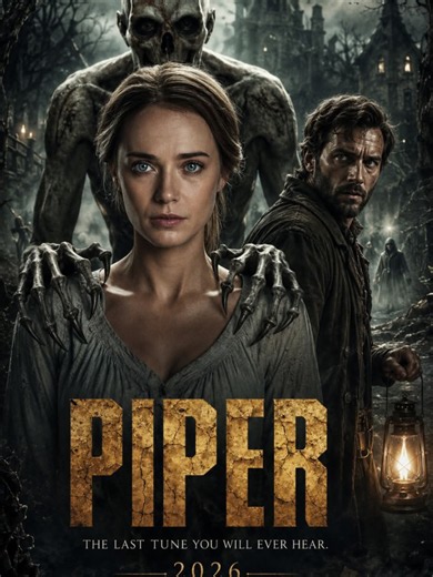 🎬 PIPER (2026) Starring: Emily Blunt, Theo James, Bill Skarsgård, Rebecca Ferguson Genre: Horror • Thriller • Mystery Years after a forgotten village was abandoned without explanation, the legend of the Piper still lingers in whispers. Children once vanished from the streets after hearing a melody drifting through the woods—soft, beautiful, and impossible to resist. The adults who followed the sound were never the same again, returning with blank eyes, broken memories, and a warning no one dare
