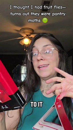 I didn’t realize how bad my pantry moth problem was until I set these traps 😳 They attract and