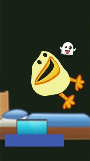 ghost is flying me in air