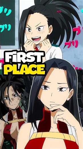 How Momo Took First Place in the Fitness Test #myheroacademia #mha #anime