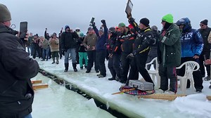 958K views · 2.9K reactions | The Northern Maine Ice Busters set a new world record! They made the world’s largest ice carousel that measured 1,776 feet in diameter. It made a full revolution within 2.5 hours. NEWS CENTER Maine | Sam Olsen | Facebook