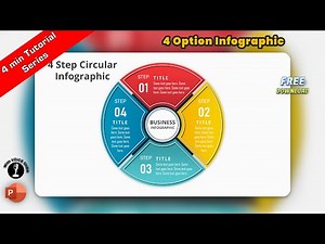 99.PowerPoint Presentation-4 Option Circular Business Infographic | Free Download