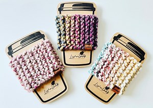 Handmade Knit Cup Sleeve Cozy | Reusable Coffee Cup Cozy | Cute Eco-friendly Gift | Warm Beverage Sleeve | Cozy Vibes | Chunky Knit Cozies - Etsy