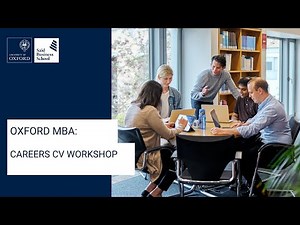 Oxford MBA: Careers CV workshop