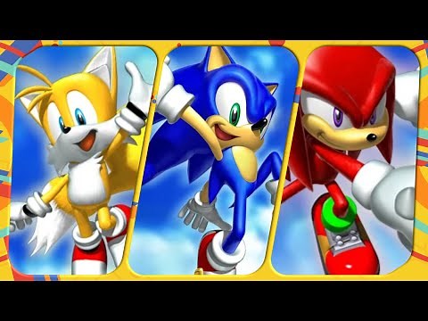 Sonic Heroes 100% (GameCube) Full Game Playthrough (All A Ranks, Endings & Super Hard Mode)