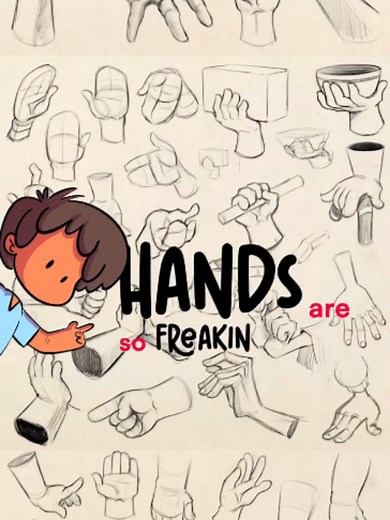 How to Draw Hands: Step-by-Step Hand Drawing Tutorial