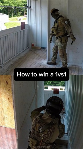 CQB Is Brutal! #airsoft #military #shorts