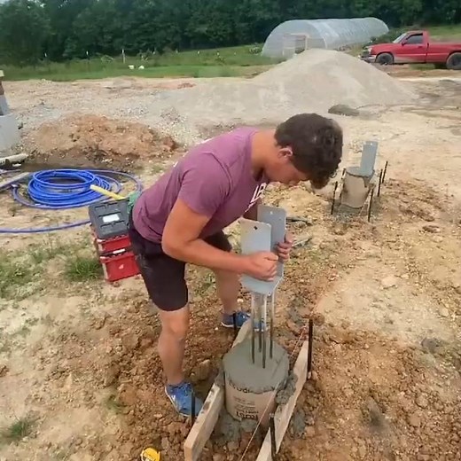 Installing wet set brackets