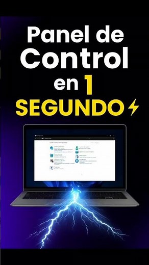 🖥️ Este truco abre el Panel de Control en 1 segundo y casi nadie lo conoce #windows #AtajosWindows