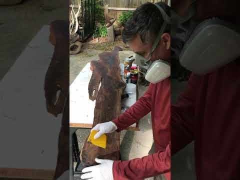 Adding Color To Bondo Outdoor Public Sculpture Part One