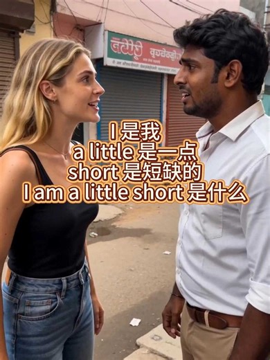 I am a little short可不是“我有点矮”，意思超实用