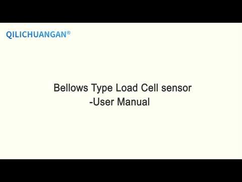 Bellow Type Load Cell Sensor -User Manual