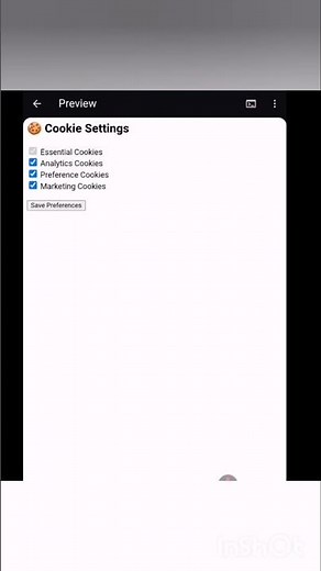 Cookie sitting Application using Html css Javascript. #html #css #htmlcss #javascript #cookies #jssc