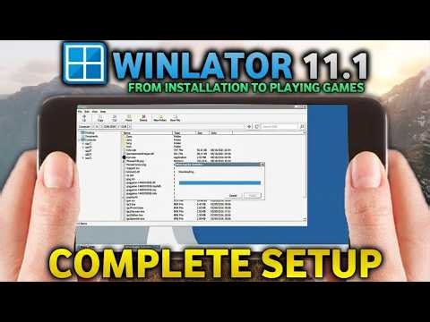 Winlator 11.1 : Complete Setup Guide – Install & Play Pc Games on Android!