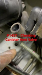 P1457-How to fix EVAP Leak Honda Accord - #shorts