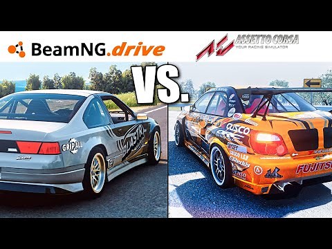 BeamNG vs Assetto Corsa - Co lepsze do driftowania?