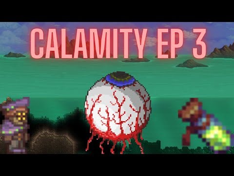 Completing the Acid Rain Event in Terraria Calamity Mod