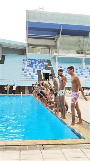 Swimming Start Training Technique | Step-by-Step Swim Practice #Shorts